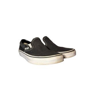 Vans Black Slip-ons